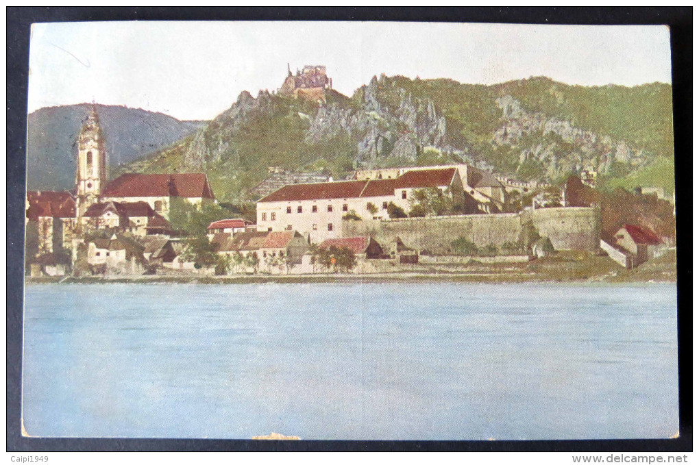 Dürnstein In Der Wachau, Farbige Karte, Gebraucht - Wachau