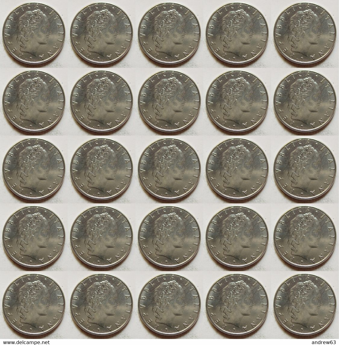 ITALIA - Lire 50 1978 - FDC/Unc Da Rotolino/from Roll 25 Monete/25 Coins - 50 Liras