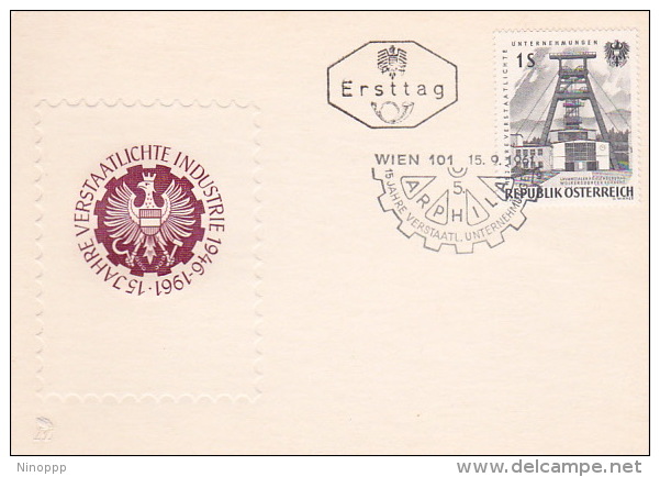 Austria 1961 Arphila 15th Anniversary Souvenir Cover - Other & Unclassified