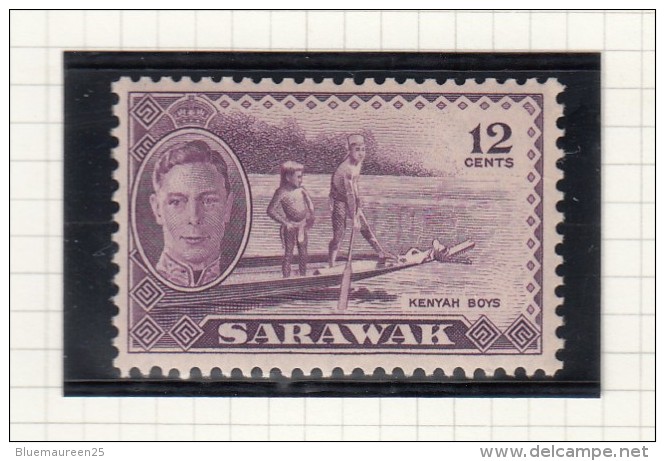 KING GEORGE VI - 1950 - Sarawak (...-1963)