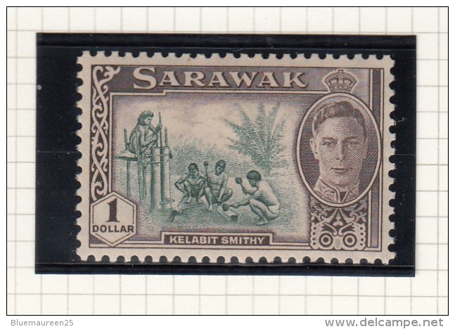 KING GEORGE VI - 1950 - Sarawak (...-1963)