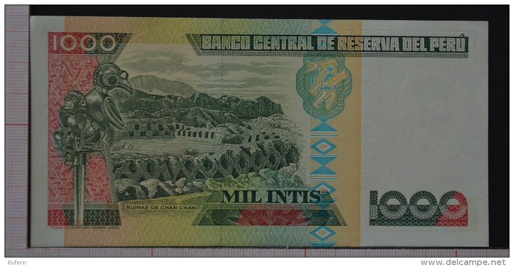 PERU  1000  INTIS  1988     -    (Nº06004) - Pérou