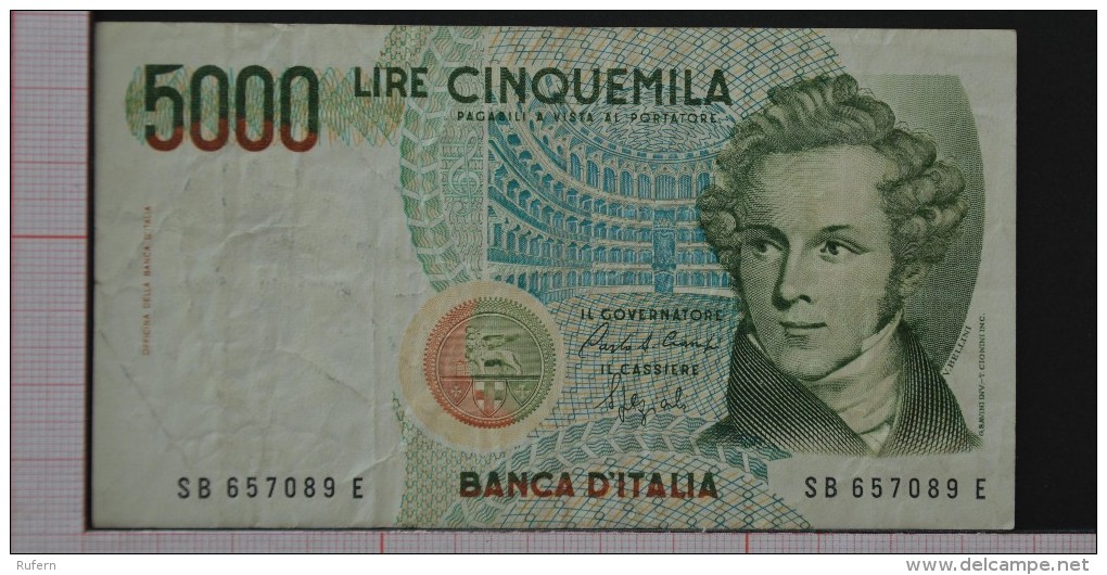 ITALY  5000  LIRE  1985     -    (Nº06006) - 5000 Lire