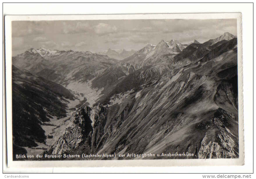 Lechtaler Alpen - Blick Von Der Parseier Scharte - Kleinformat - Lech