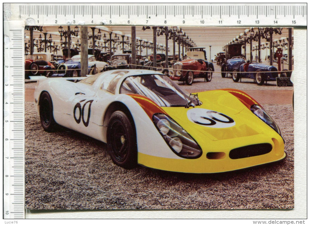 PORSCHE   -  Voiture De Course  Type  908/3 De  1968 - 24 H. Du Mans 1972, Monza 1969 - Musée National   Multhouse - Le Mans