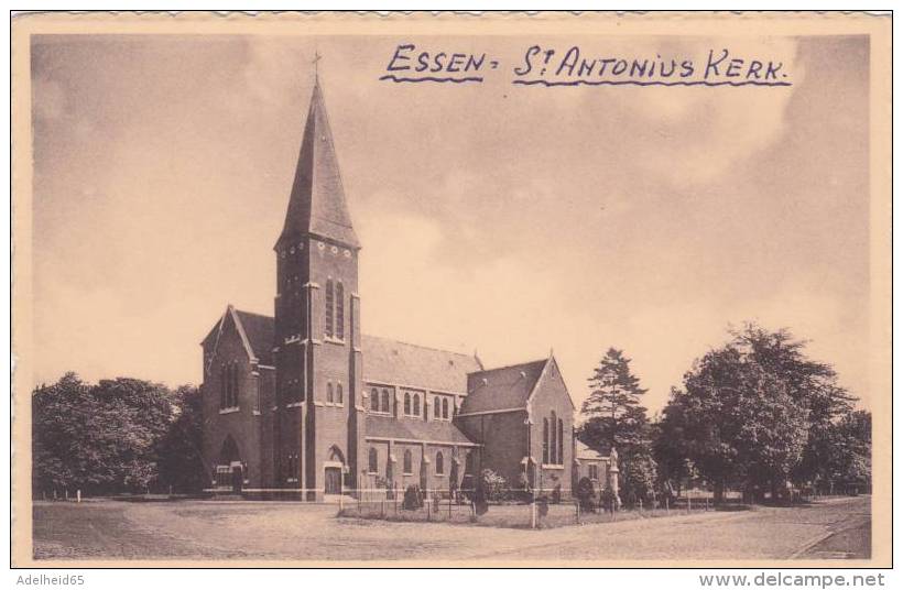 CPU8/ Uitg. Goossens Achterbroek Kalmthout, Essen St-antonius Kerk - Essen