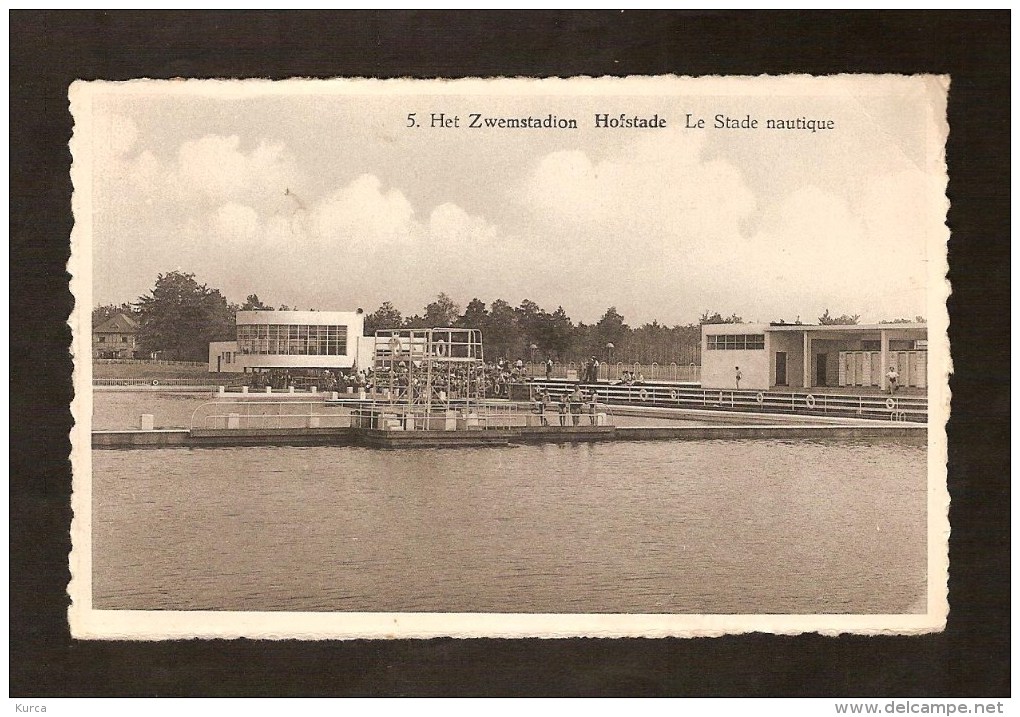 Hofstade Bij Mechelen - Zwemstadion - Sterstempel HOFSTADE (zie 2 Scans) - Zemst