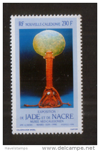 Neukaledonien 872 ** Schmuckausstellung, Jade  // Nouvelle Caledonie (1990) - Ongebruikt