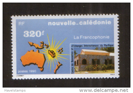 Neukaledonien 879 ** Francophonie // Nouvelle Caledonie (1990) - Ungebraucht