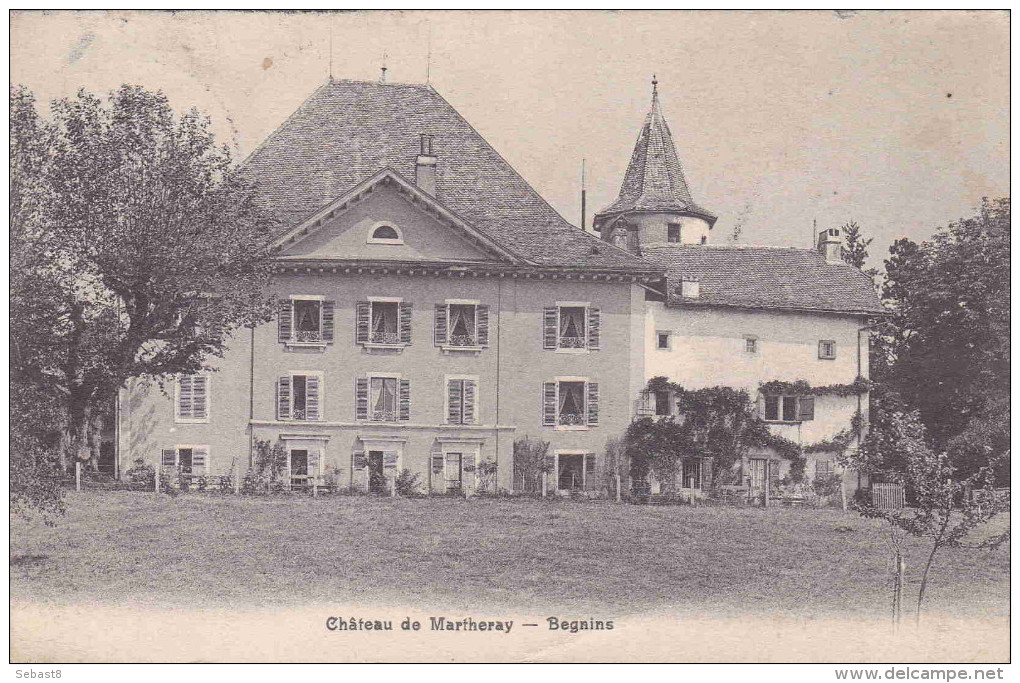 CHATEAU DE MARTHERAY BEGNINS - Begnins