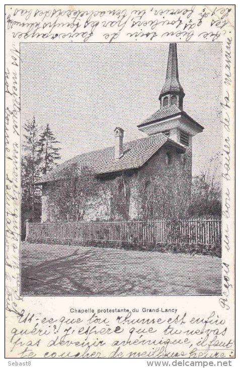 CHAPELLE PROTESTANTE DU GRAND LANCY - Lancy