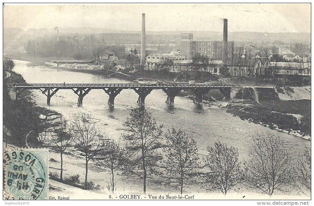 LORRAINE - 88 - VOSGES - GOLBEY - Vue Du Saut Le Cerf - Golbey