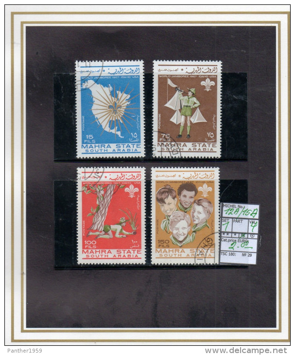 THEMATICS: SCOUTING COMMEMORATIVES (TSC180) (29) - Oblitérés