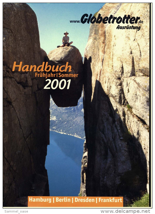 Globetrotter Ausrüstungs Katalog 2001  -  530 Seiten Handbuch  -  Bekleidung , Rucksäcke , Zelte Usw. - Catalogues