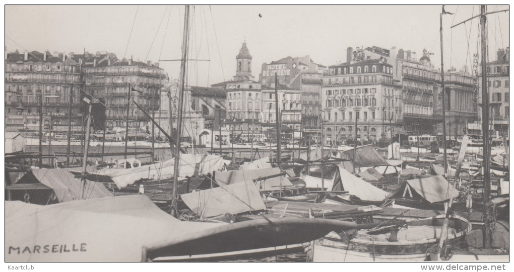 Marseille - Port: Bateaux & Quai, Hotel De Geneve -  France - Tugboats