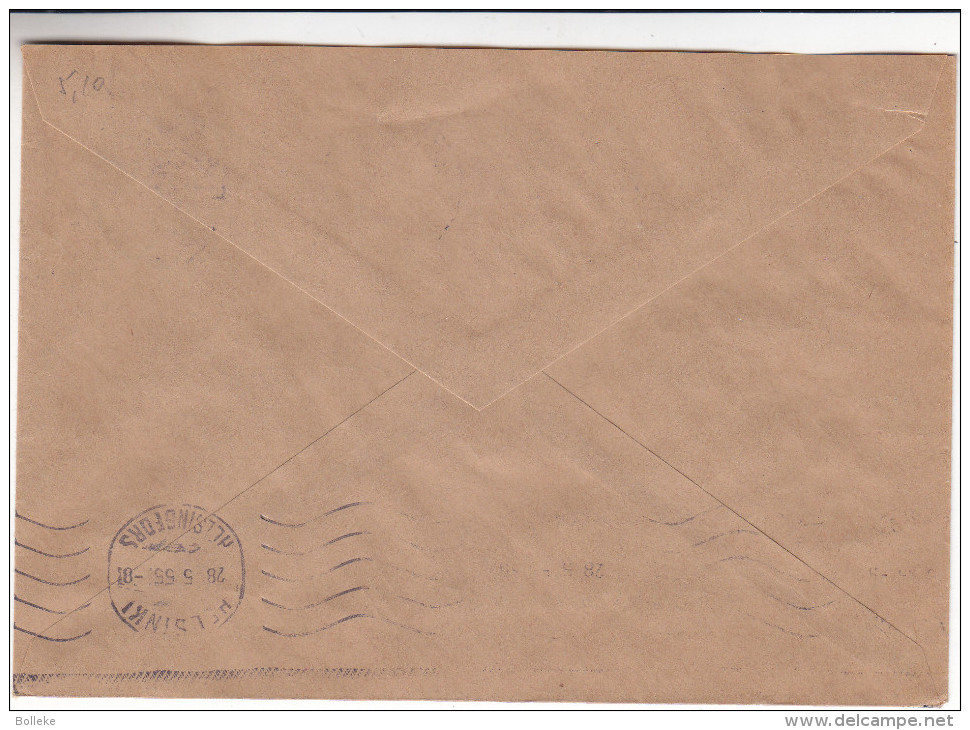 Finlande - Lettre De 1955 - Cachet Rural 1996 - Lettres & Documents