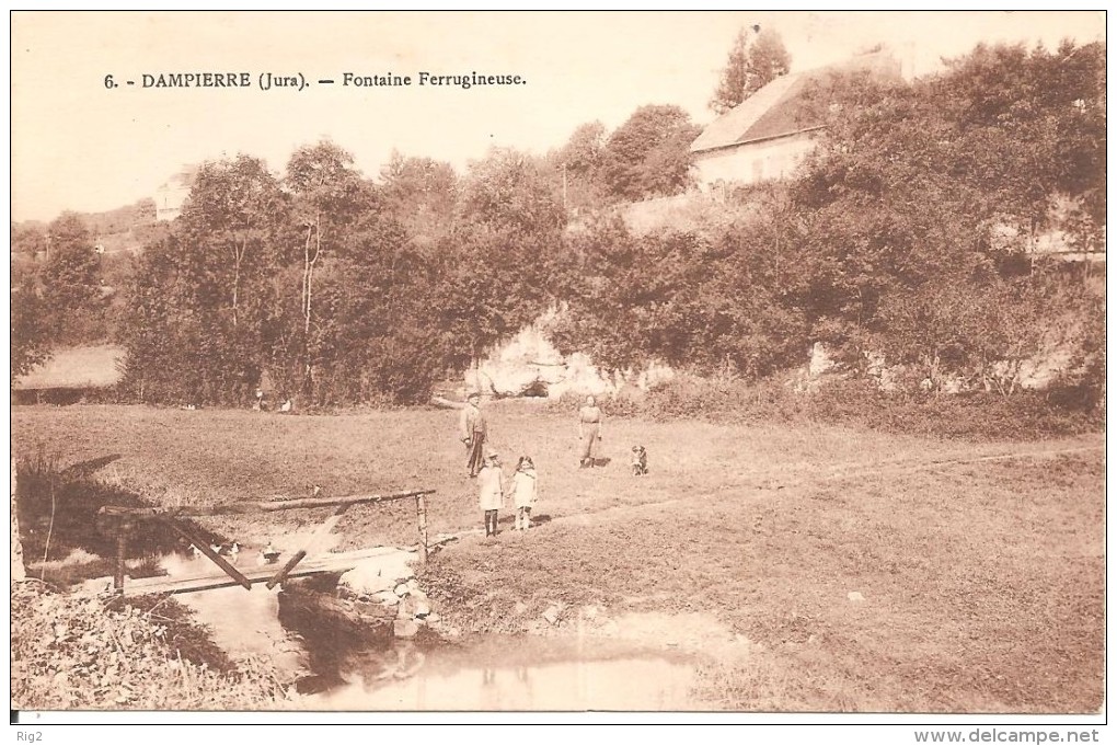 39 - DAMPIERRE,  FONTAINE FERRUGINEUSE - Dampierre