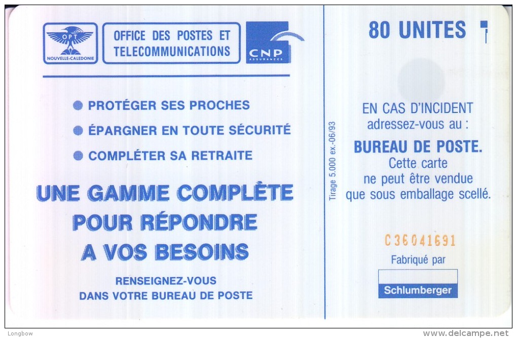 NOUVELLE CALEDONIE - 9 - C N P - Nouvelle-Calédonie