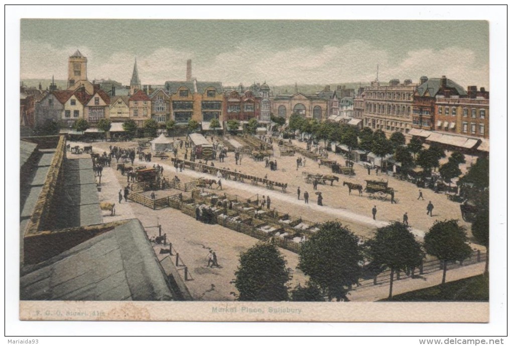 SALISBURY - ROYAUME UNI - MARKET PLACE - Salisbury