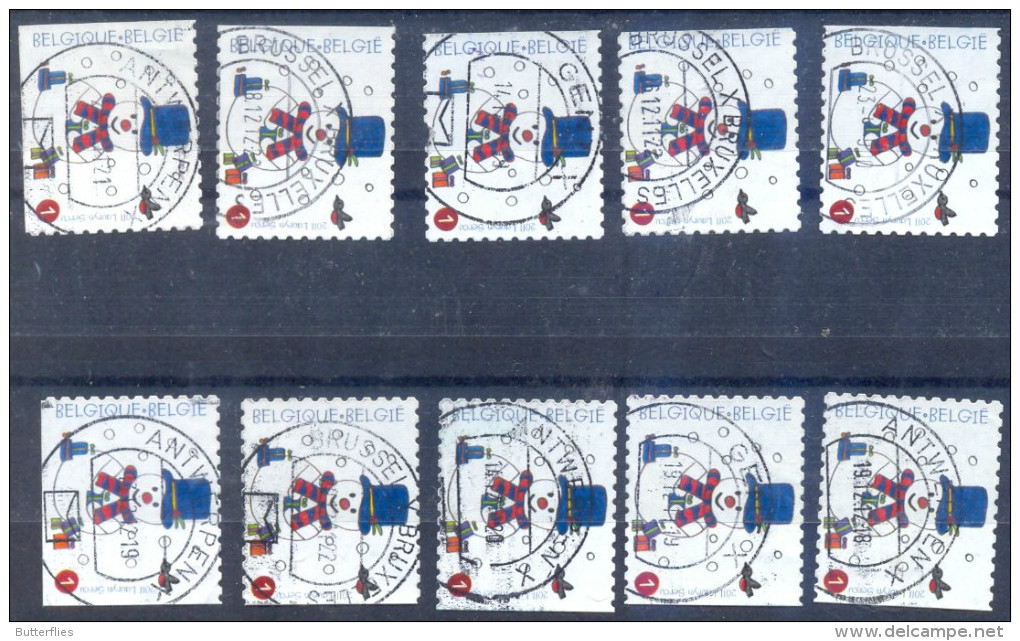België - 2011 -  O.B.P. 4192 Gestempeld - Used Stamps