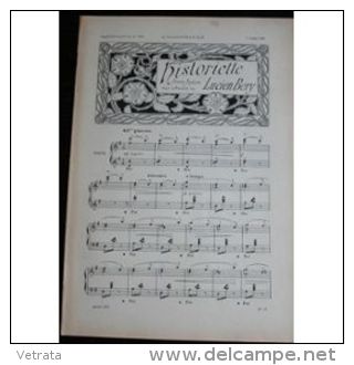 Partition , Supplément à L'Illustration Juillet 1897 : Historiette, Pensée Joyeuse Par Lucien Béry / Sérénade - Henri Ke - Opera
