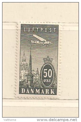 DANEMARK   ( EUDAN - 88 )    1934    N° YVERT ET TELLIER  N° 9    N** - Poste Aérienne