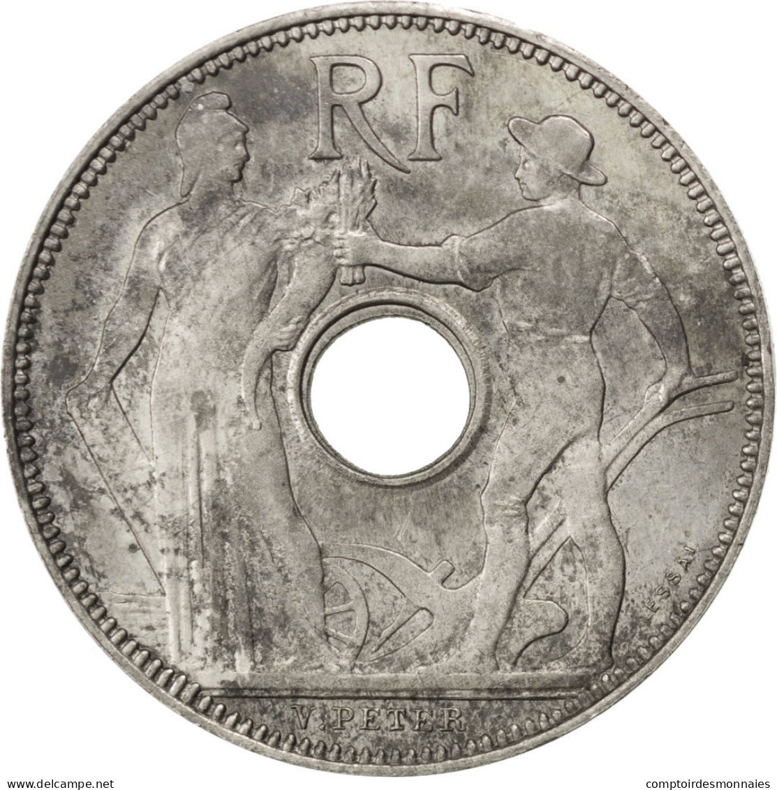 Monnaie, France, 25 Centimes, 1913, SUP, Nickel, Gadoury:374a - Probedrucke