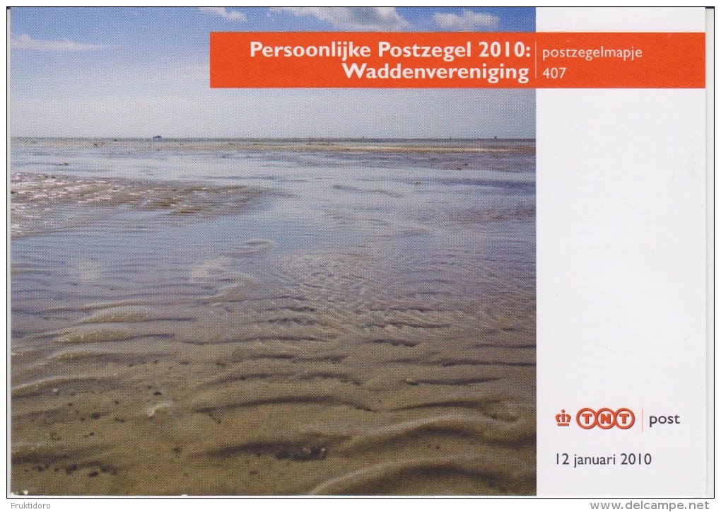 The Netherlands Postzegelmapje 407 Mi 2725 Nature Protection In The Wadden Sea - 2010 * * - Neufs