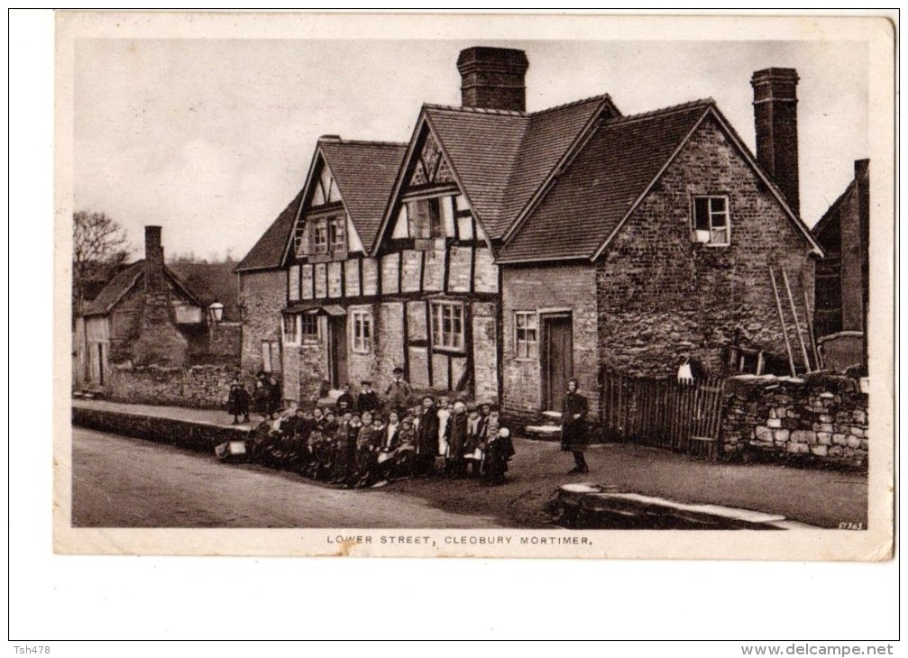 C P A----ANGLETERRE---LOWER STREET,CLEOBURY MORTIMER------voir 2 Scans - Shropshire