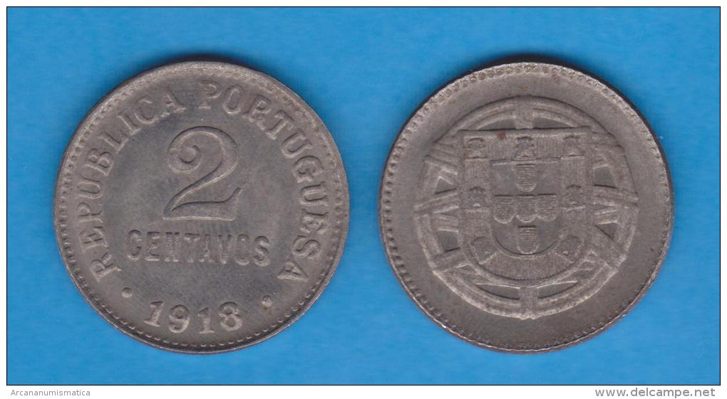 PORTUGAL   2 CENTAVOS  HIERRO/FERRO/IRON 1.918   KM#567   T-DL-10.646  Copy - Portugal