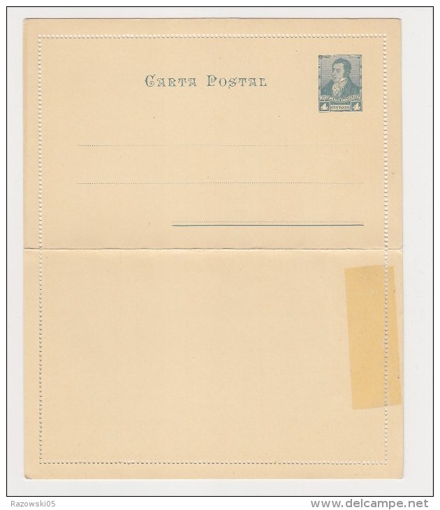 ARGENTINE. ARGENTINA. EP. ENTIER POSTAL. CARTA. TARJETA. - Postwaardestukken