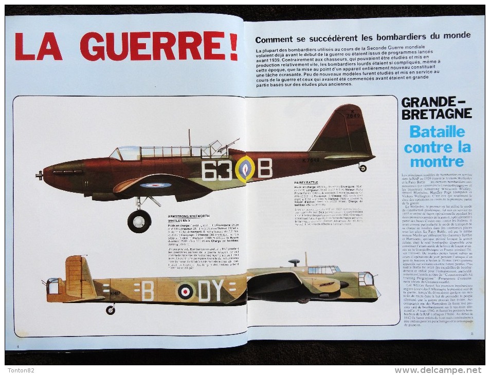 Les Documents - France-Soir - Les Bombardiers 1939 - 1945 - Avión
