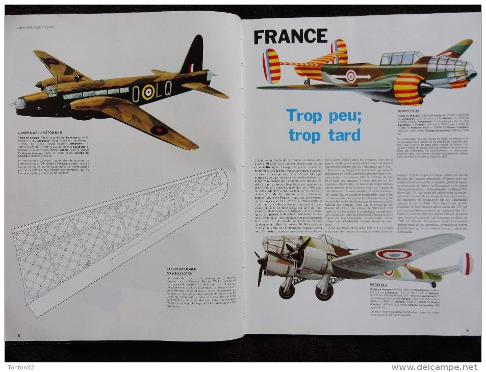 Les Documents - France-Soir - Les Bombardiers 1939 - 1945 - Avión