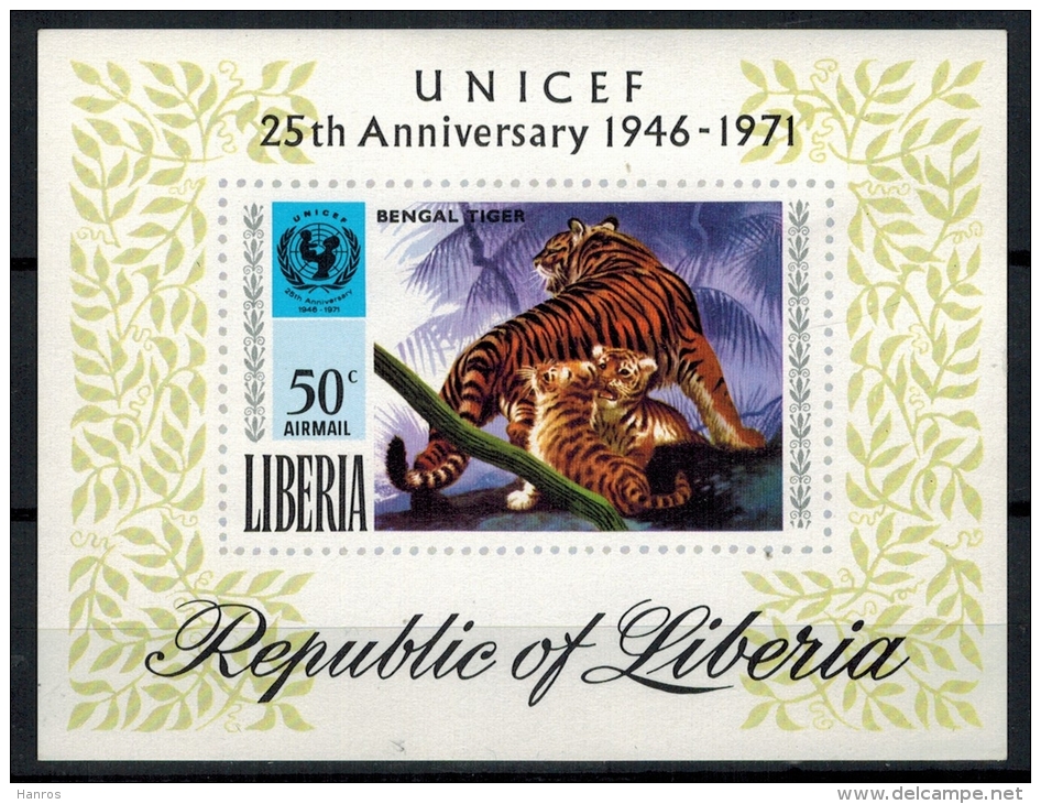 Liberia 1971, Block ** Zustand: Gut - Liberia