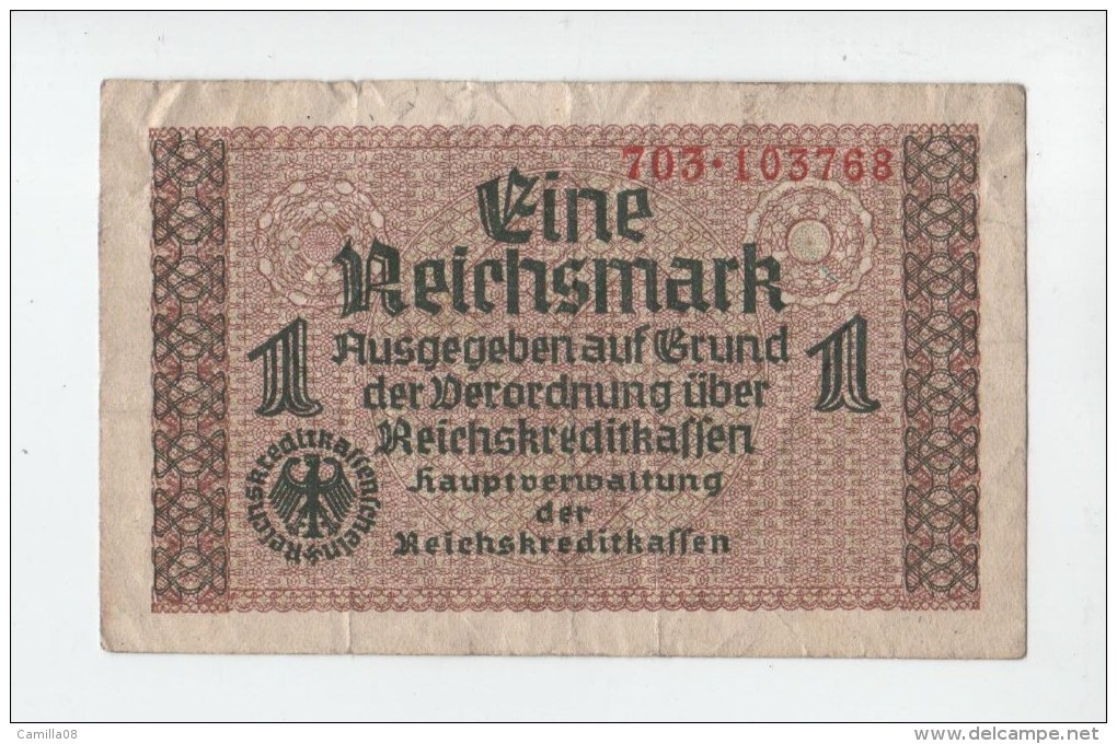 ALLEMAGNE.EINE REICHSMARK.PLI - 1 Mark