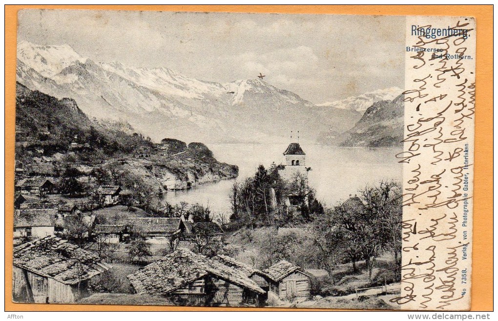 Ringgenberg Switzerland 1903 Postcard - Ringgenberg