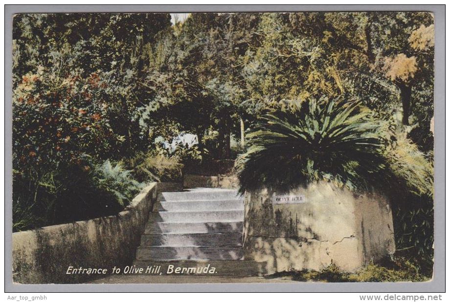 Bermuda 1915-04-30  Zensurierte Ansichtskarte Nach St.Légier Schweiz - Bermudes