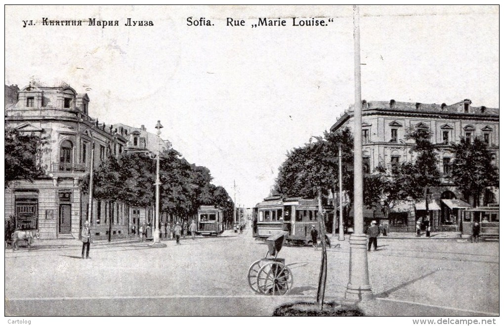 Sofia. Rue Marie Louise - Ungheria
