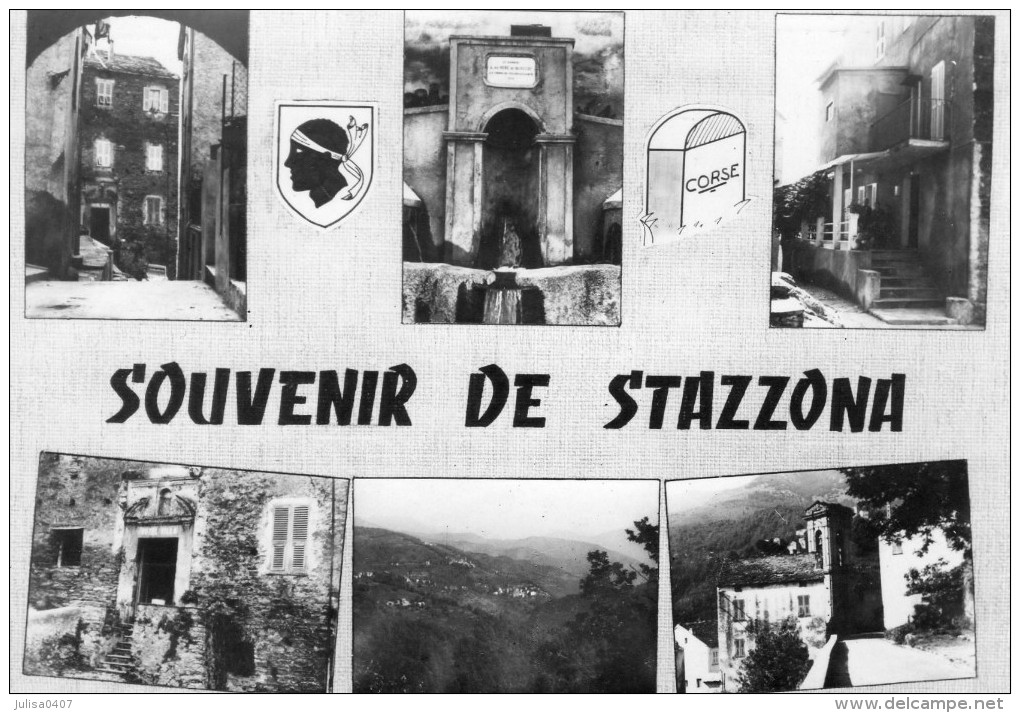 STAZZONA (20) Cpsm à 6 Vues - Autres & Non Classés