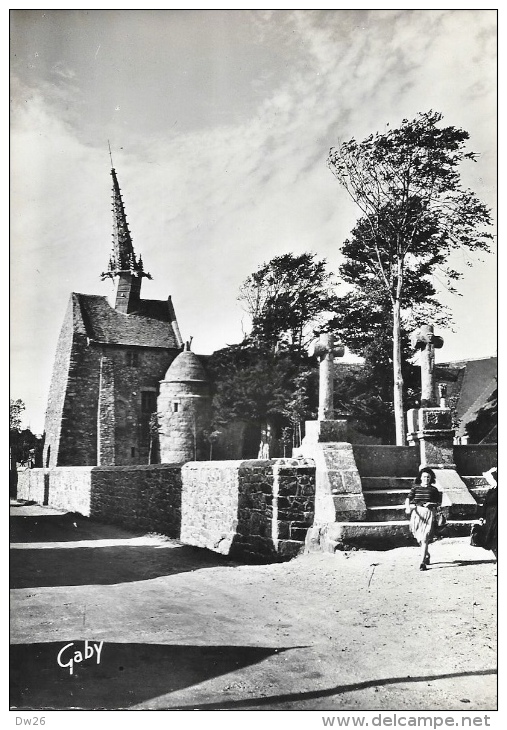 Plougrescant (Côtes Du Nord) Chapelle St Saint-Gonery Et Le Calvaire - Carte Gaby Non Circulée - Plougrescant