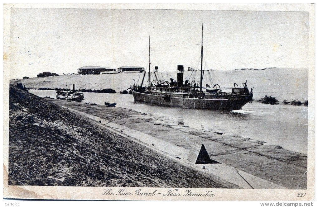 The Suez Canal Near Ismailia - Ismailia