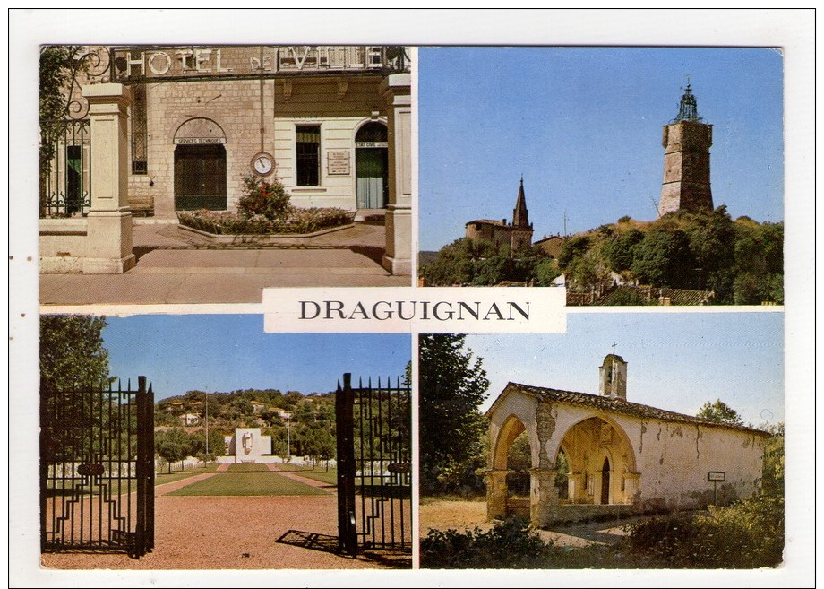 CP 10*15/BA89/DRAGUIGNAN  MULTIVUES - Draguignan