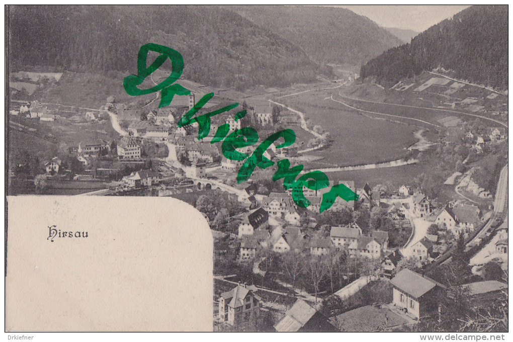 Hirsau, Klosteranlage, Dorf, Dampfzug Vor Bahnhof, Um 1903 - Calw