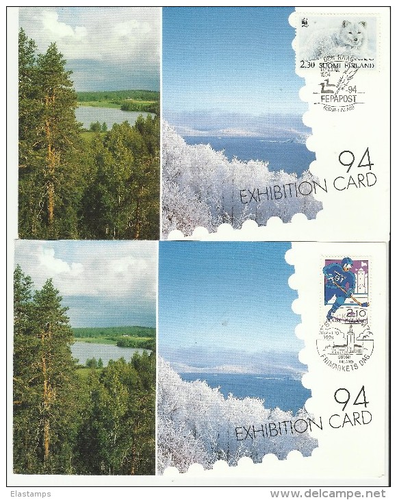 FINNLAND GS*2 1994 - Cartoline Maximum