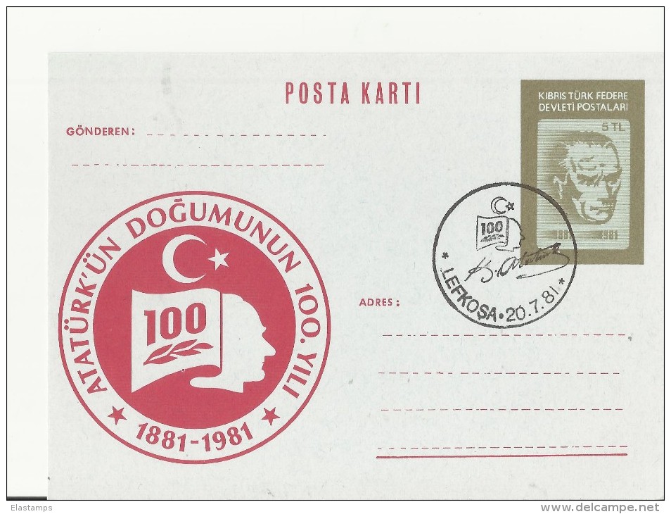 =TURKEI   GS 1981 - Entiers Postaux