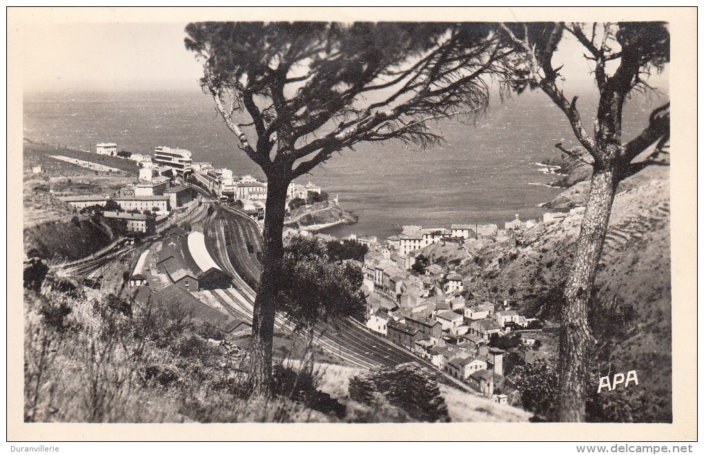 66 - Cerbere. Vue Generale. Gare. Chemins De Fer .1948 - Cerbere