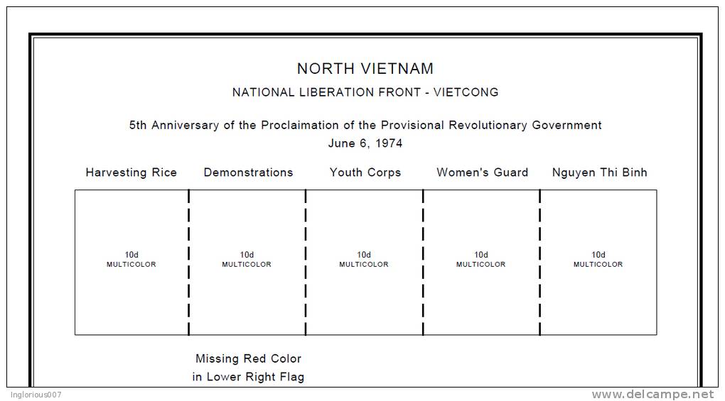 VIETNAM STAMP ALBUM PAGES 1946-2011 (510 Pages) - Anglais