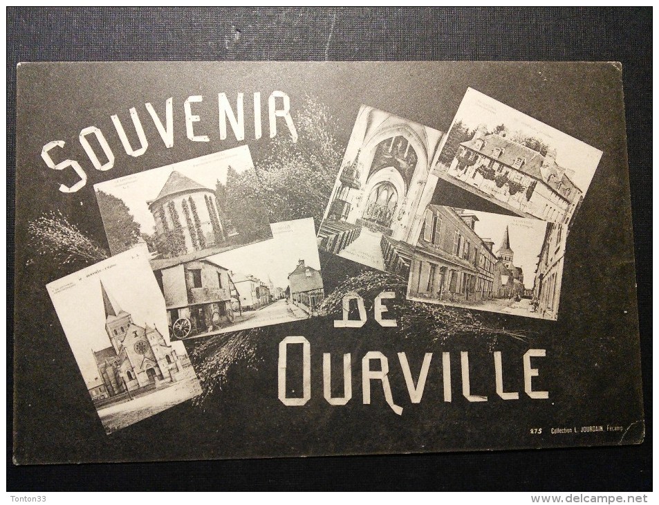 DEPT 76 - SOUVENIR DE OURVILLE - MEILLEUR PRIX - CA - - Ourville En Caux