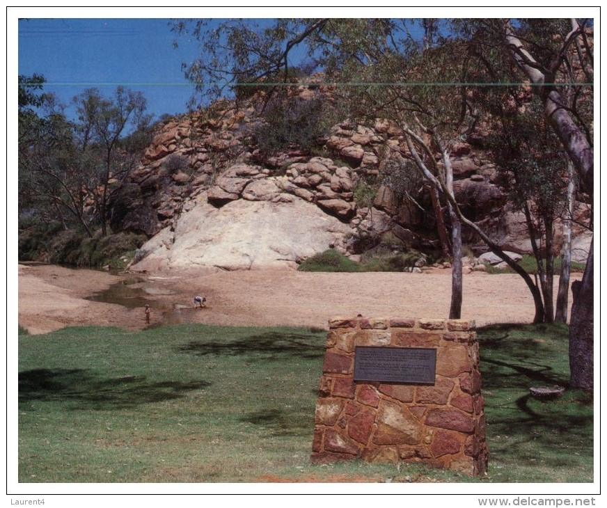 (PH 34)  RTS  Or DLO Postcard - Australia - NT - Original Alice Springs Waterhole - Alice Springs