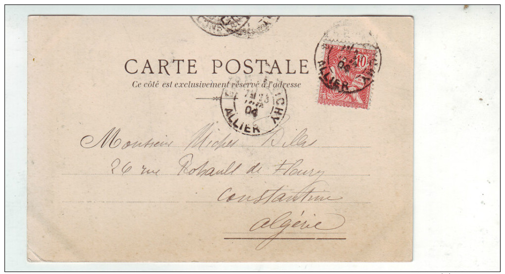 #2475 Militaria, French Postcard Written Unused 1904: Muslim Soldier On Horseback - Pintura & Cuadros
